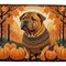Edge Collections - 14" x 22" - Multicolor - Shar Pei Dish Drying Mat - 1 Piece